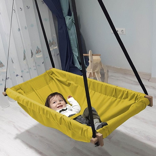 Baby Swing Bed yellow