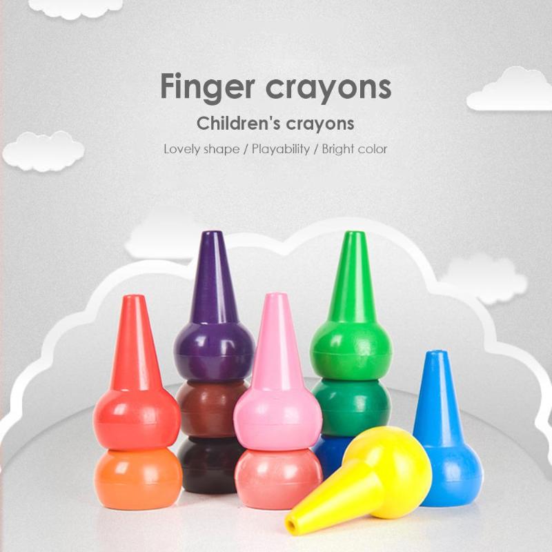 Finger crayons