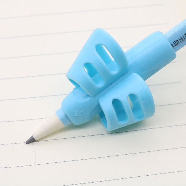 Finger 3 Pen Holder blue