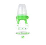 Baby Food Feeder green 6m