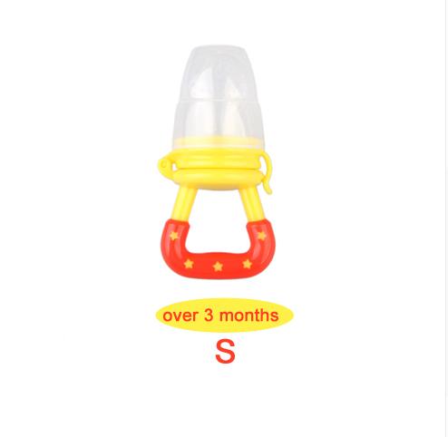 Baby Food Feeder yellow 3m