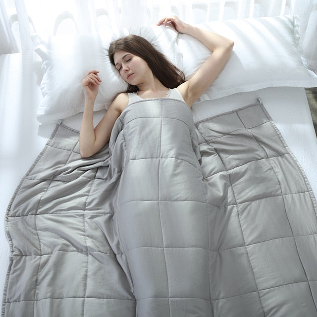 Best Weighted Blanket for Adult grey