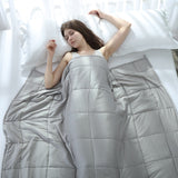Best Weighted Blanket for Adult grey