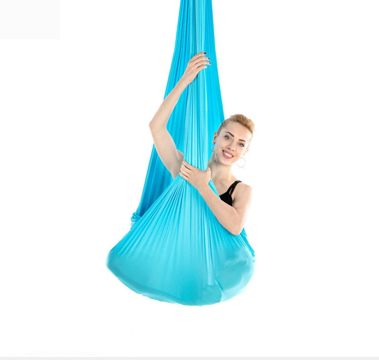 Aerial Yoga Hammock light blue