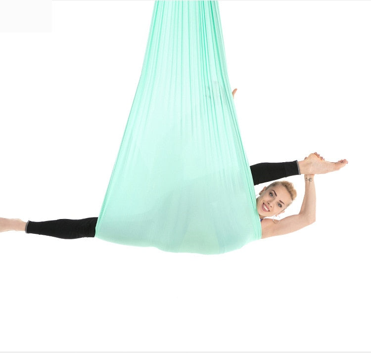 Aerial Yoga Hammock green