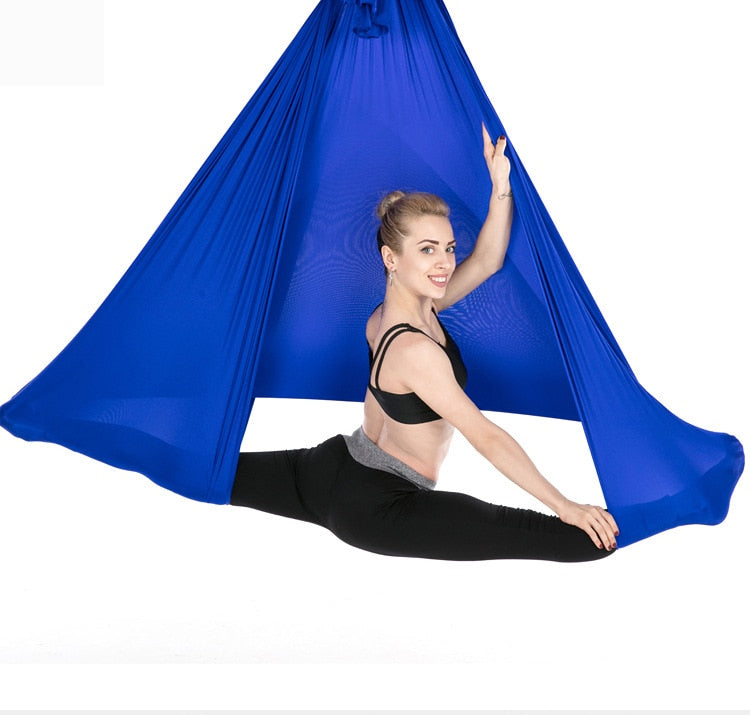 Aerial Yoga Hammock blue
