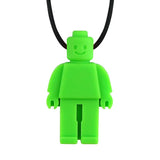 Robot Chew Necklace green 2