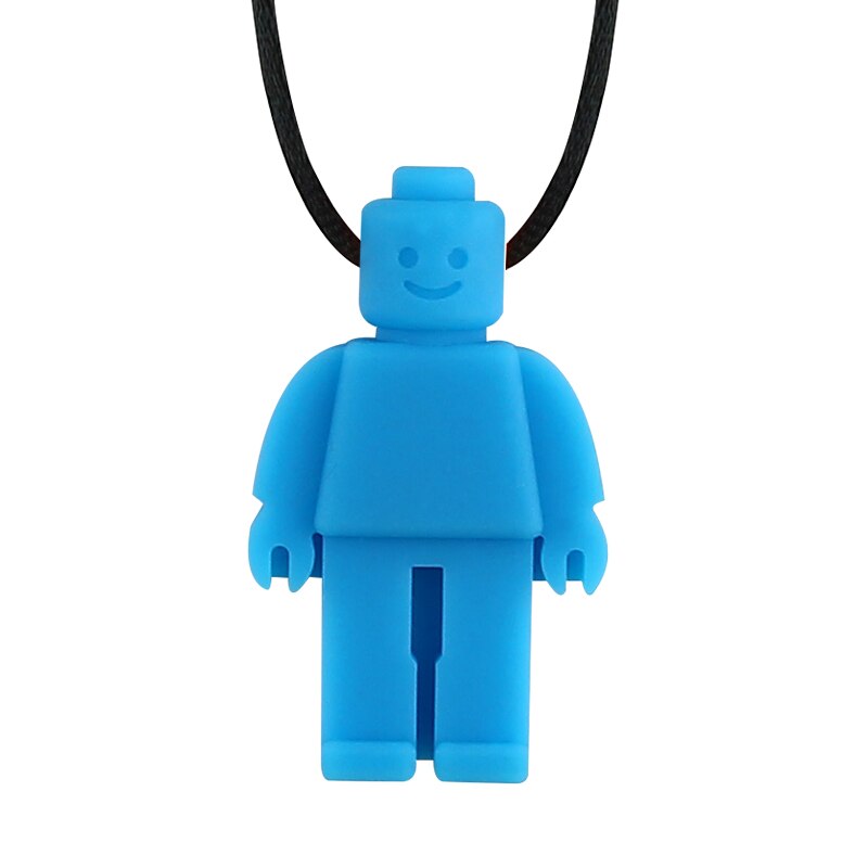 Robot Chew Necklace ocean