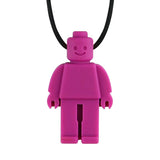 Robot Chew Necklace pink