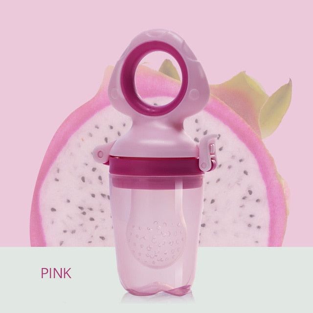 Baby Food Feeder pink