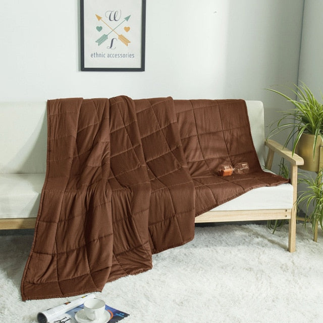 Weighted Blanket for Adult brown 