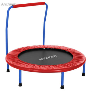 Trampoline for Toddler Safety blue
