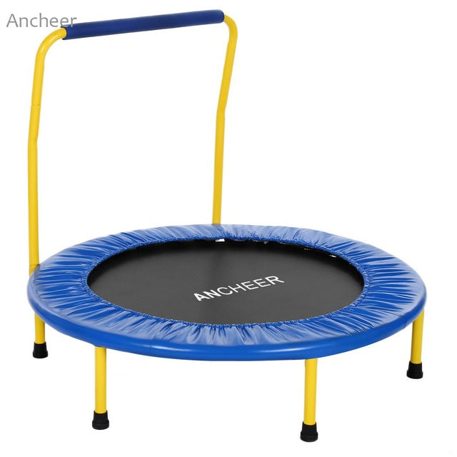 Trampoline for Toddler Safety blue