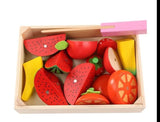 Play Kitchen Set Wooden fruit