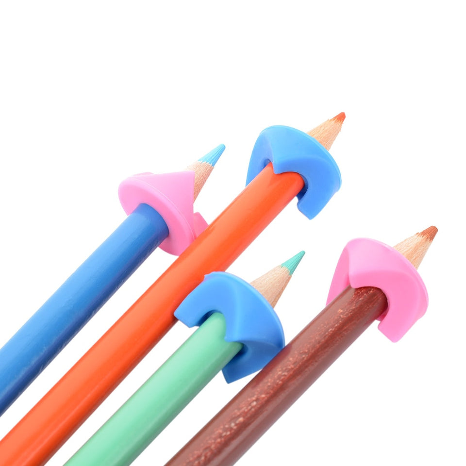 Triangle pencil grips
